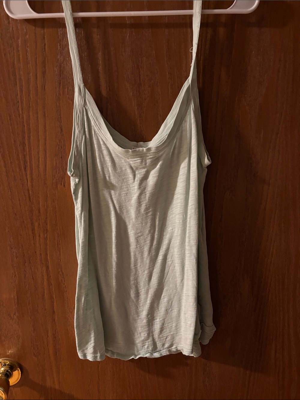 T.La Light Mint Green Spaghetti Strap Camisole